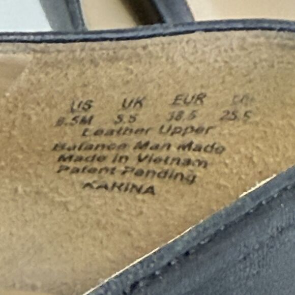 Naturalizer Karina Women’s Size 8.5 Black Leather Classic Comfort Pumps - Picture 11 of 12